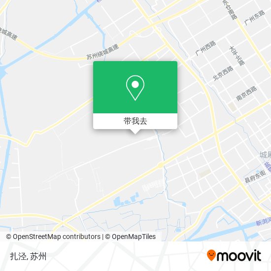 扎泾地图