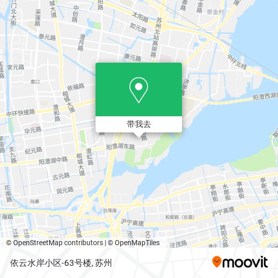 依云水岸小区-63号楼地图