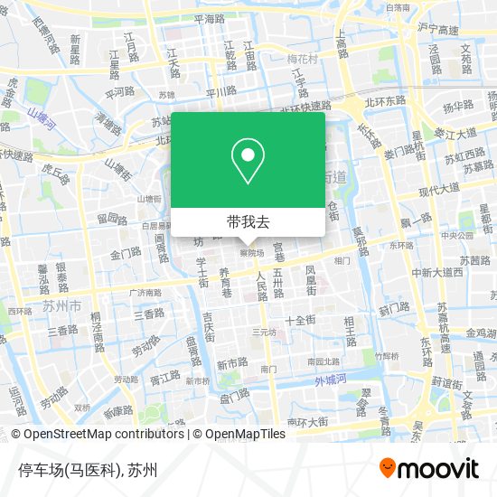 停车场(马医科)地图