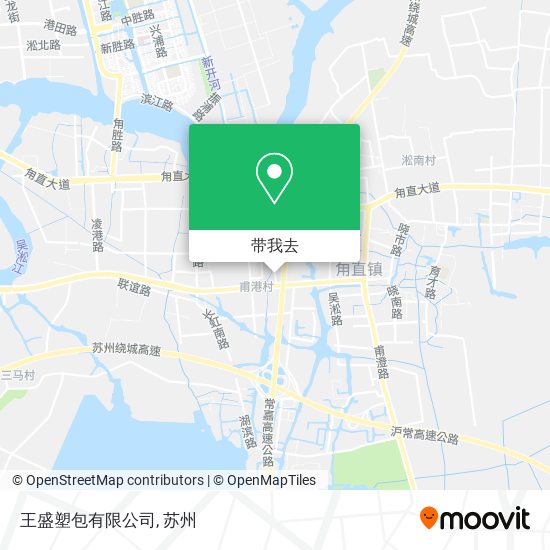 王盛塑包有限公司地图