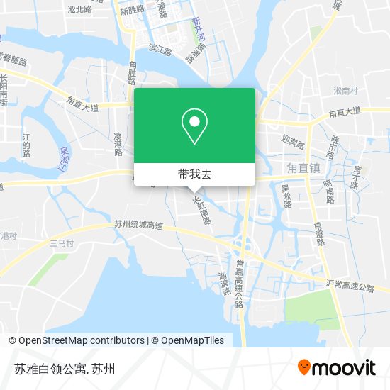 苏雅白领公寓地图