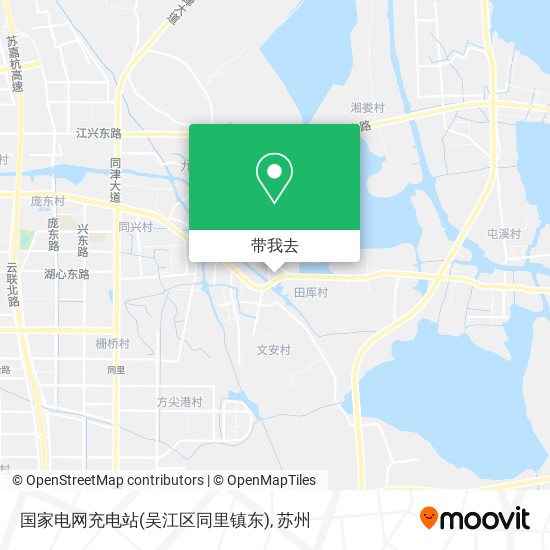 国家电网充电站(吴江区同里镇东)地图