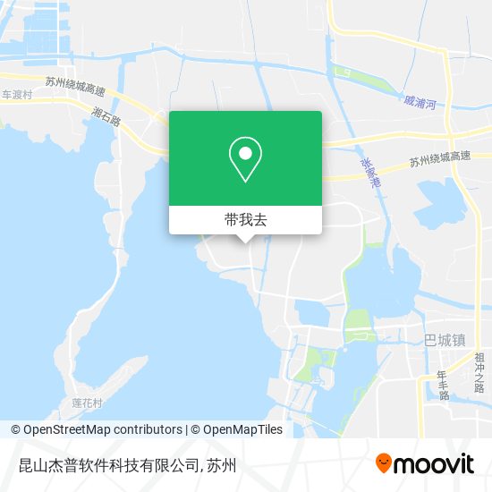 昆山杰普软件科技有限公司地图