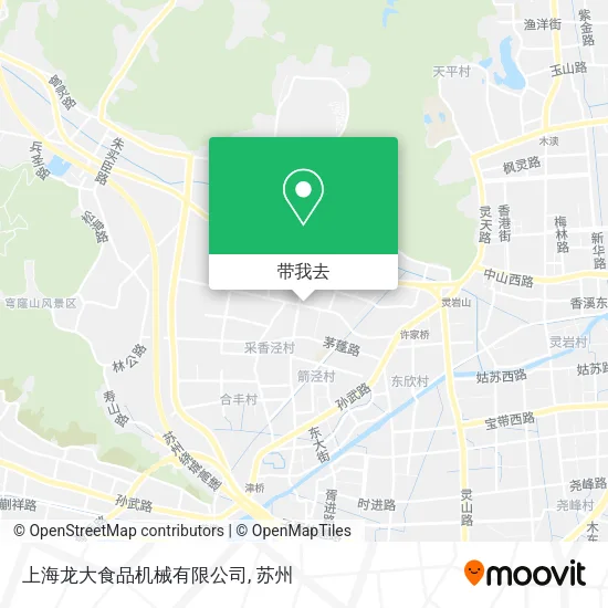 上海龙大食品机械有限公司地图