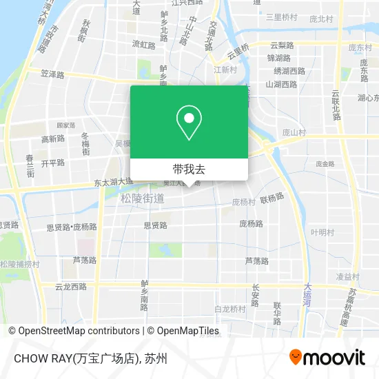 CHOW RAY(万宝广场店)地图