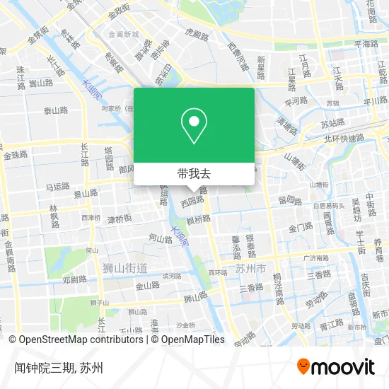 闻钟院三期地图