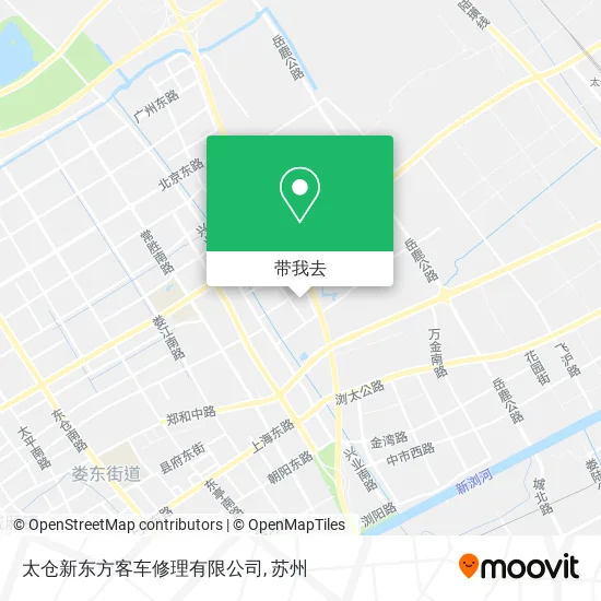 太仓新东方客车修理有限公司地图