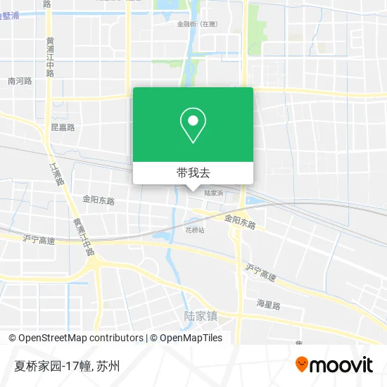夏桥家园-17幢地图