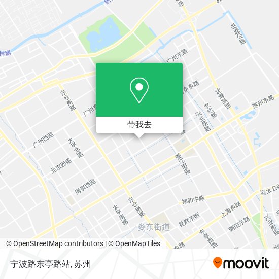 宁波路东亭路站地图