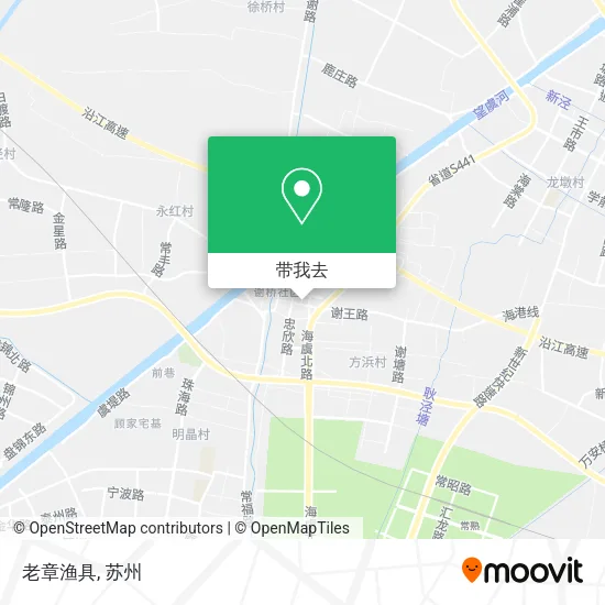 老章渔具地图
