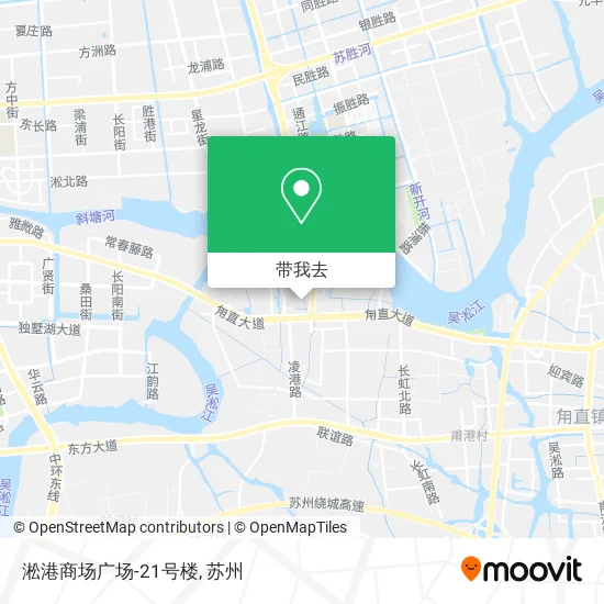 淞港商场广场-21号楼地图