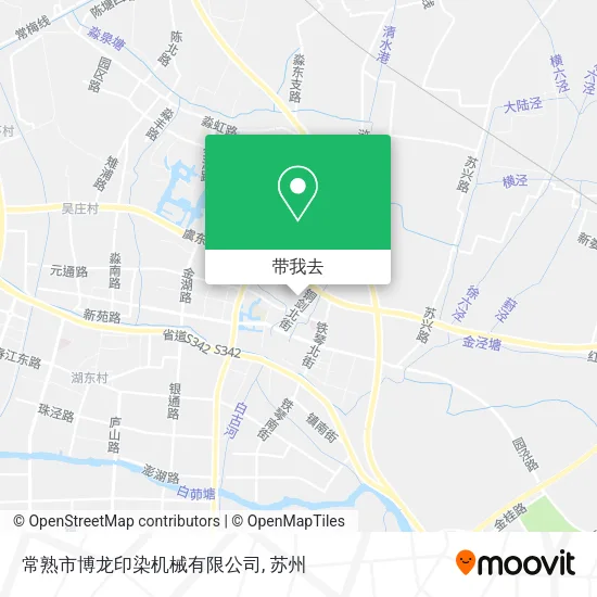 常熟市博龙印染机械有限公司地图