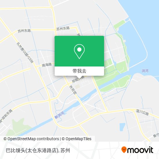 巴比馒头(太仓东港路店)地图