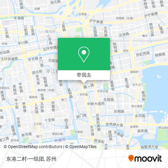 东港二村-一组团地图