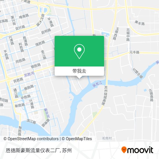 恩德斯豪斯流量仪表二厂地图