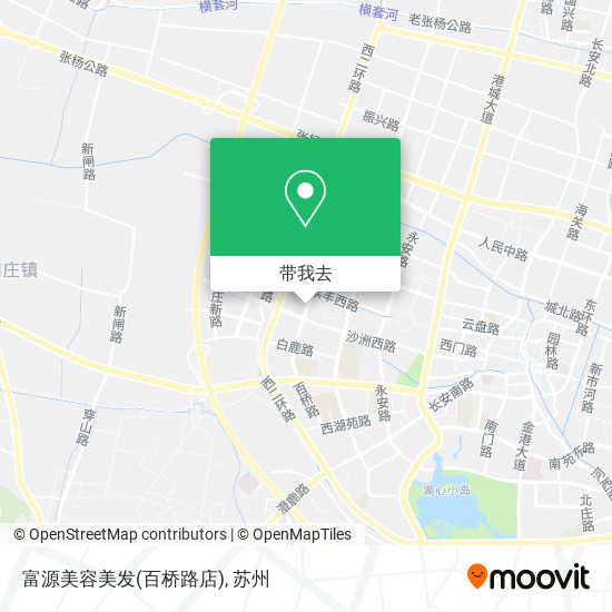 富源美容美发(百桥路店)地图