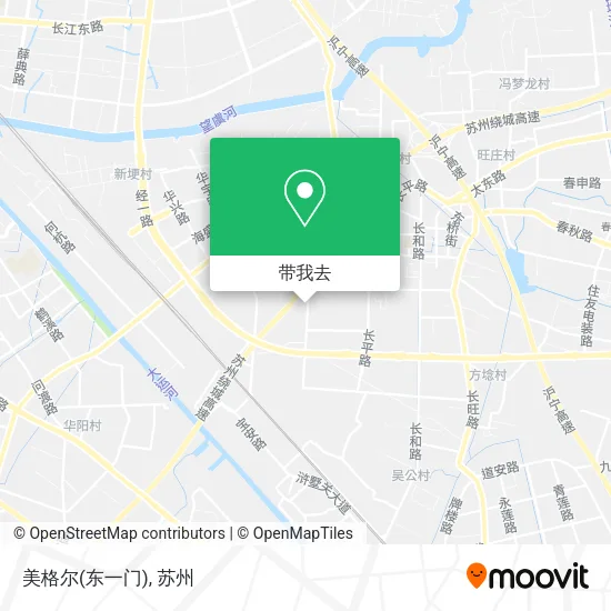 美格尔(东一门)地图