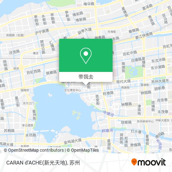 CARAN d'ACHE(新光天地)地图