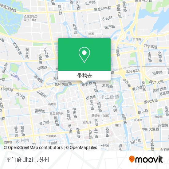 平门府-北2门地图