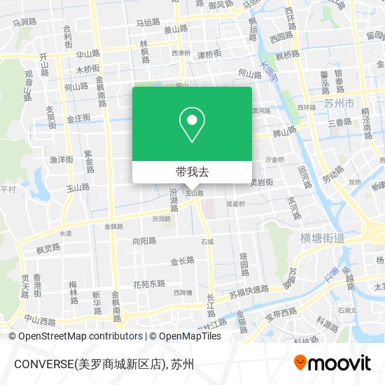 CONVERSE(美罗商城新区店)地图