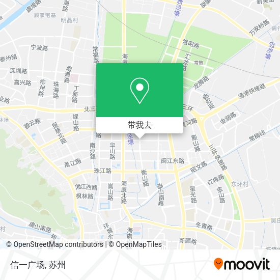 信一广场地图