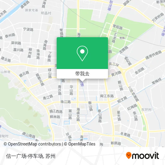 信一广场-停车场地图