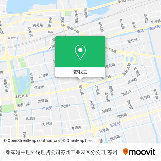 张家港中理外轮理货公司苏州工业园区分公司地图