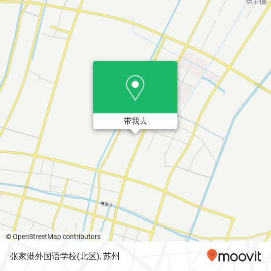 张家港外国语学校(北区)地图