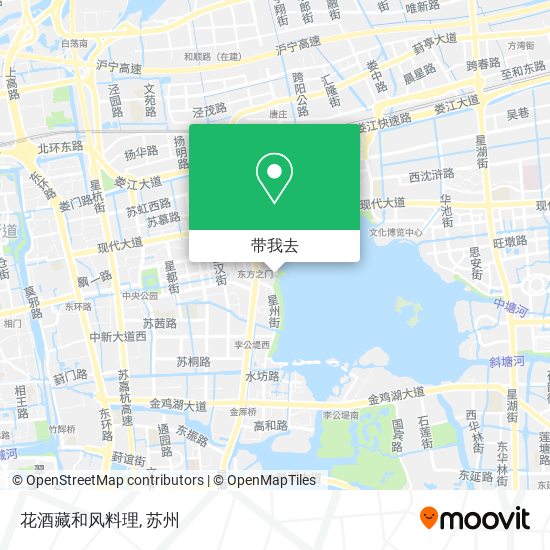 花酒藏和风料理地图