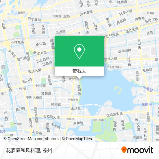 花酒藏和风料理地图
