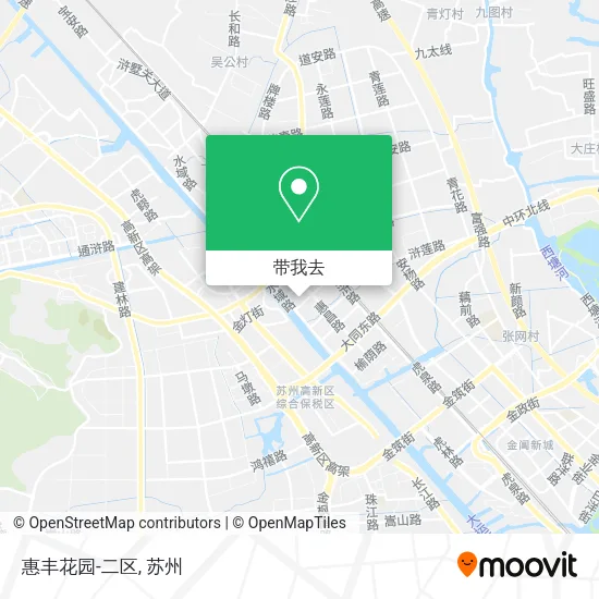 惠丰花园-二区地图