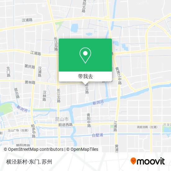 横泾新村-东门地图