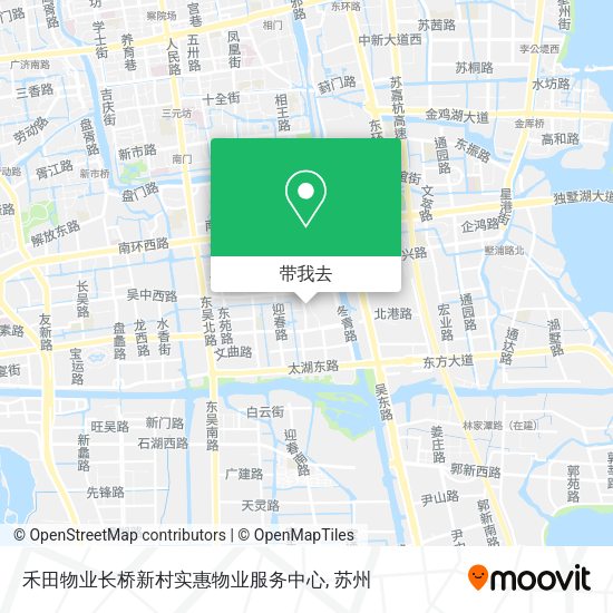 禾田物业长桥新村实惠物业服务中心地图