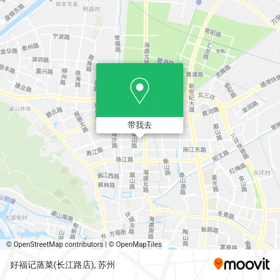 好福记蒸菜(长江路店)地图