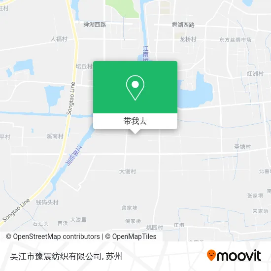 吴江市豫震纺织有限公司地图