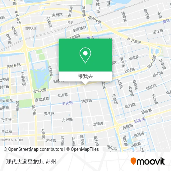 现代大道星龙街地图