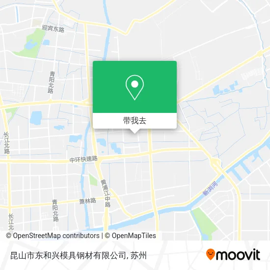 昆山市东和兴模具钢材有限公司地图