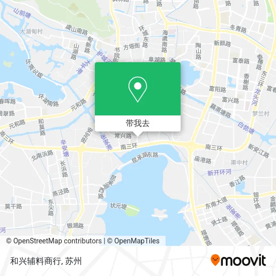 和兴辅料商行地图