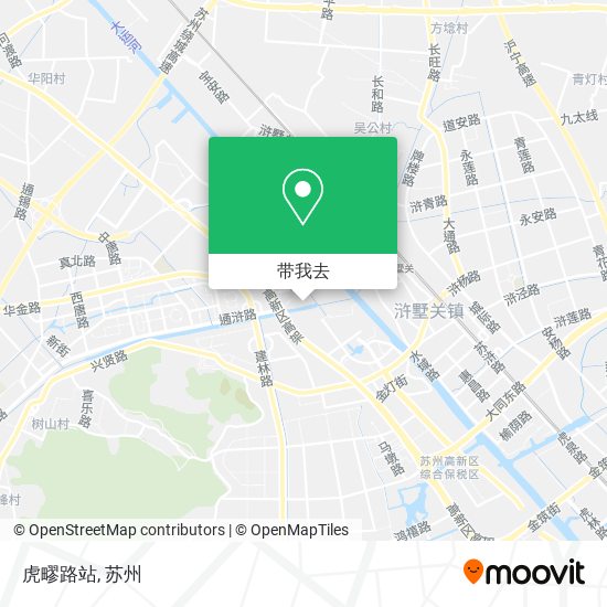虎疁路站地图
