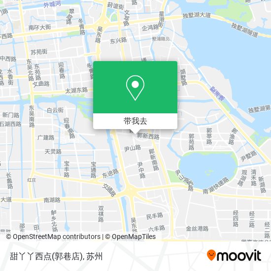 甜丫丫西点(郭巷店)地图