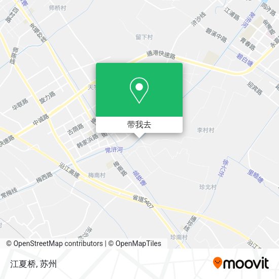 江夏桥地图