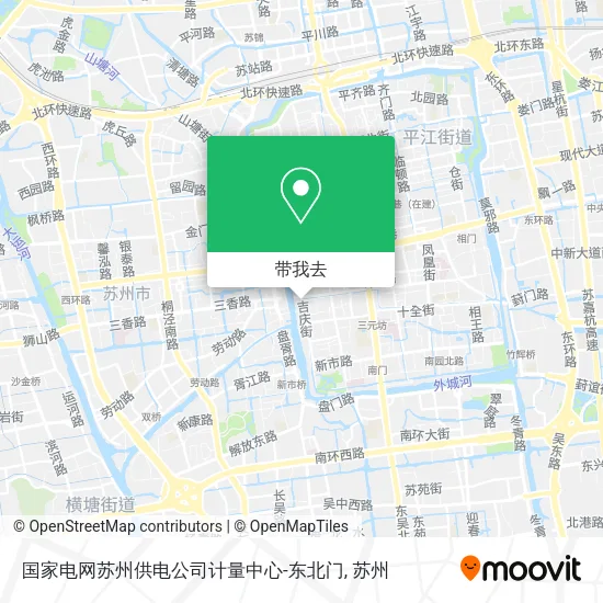 国家电网苏州供电公司计量中心-东北门地图