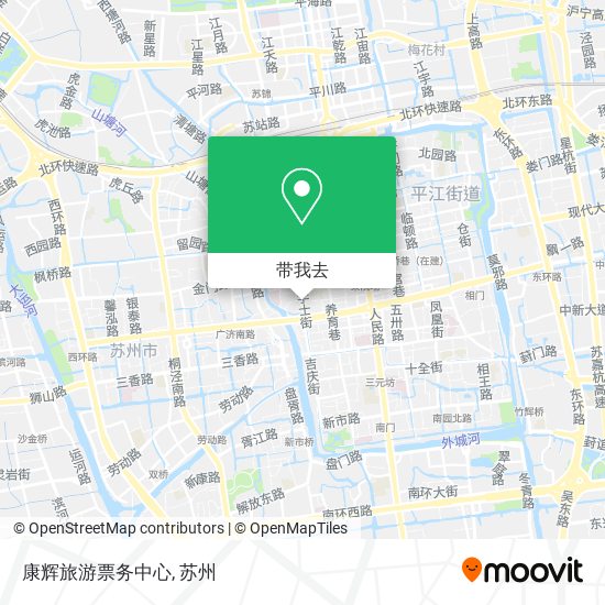 康辉旅游票务中心地图