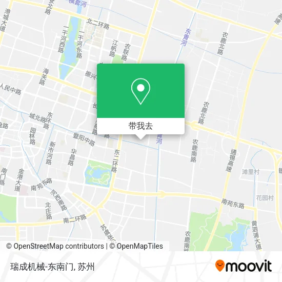 瑞成机械-东南门地图