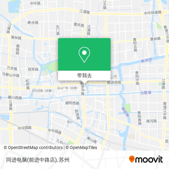 同进电脑(前进中路店)地图