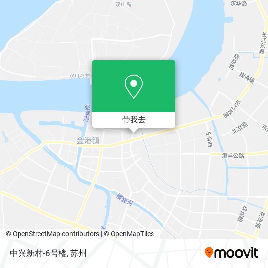 中兴新村-6号楼地图