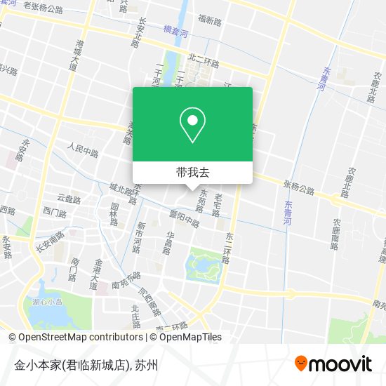 金小本家(君临新城店)地图