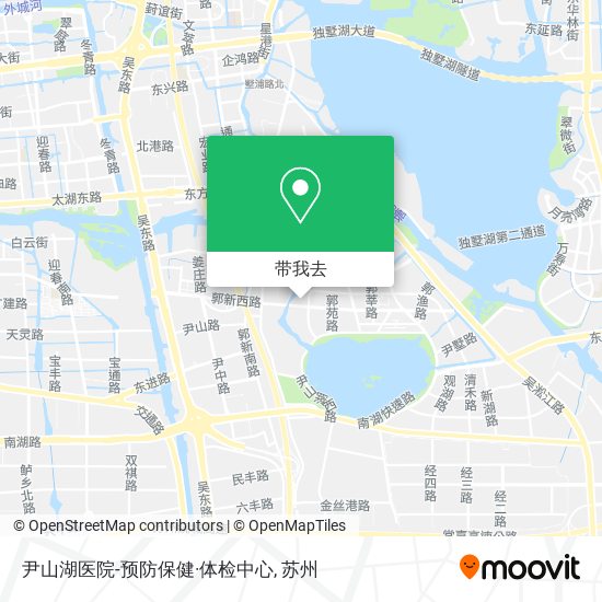 尹山湖医院-预防保健·体检中心地图