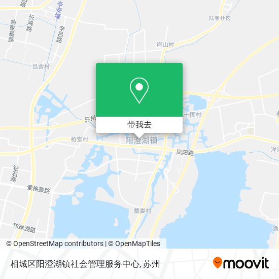 相城区阳澄湖镇社会管理服务中心地图