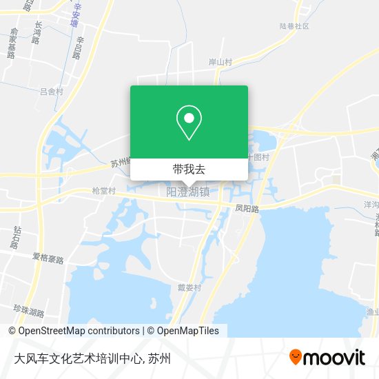 大风车文化艺术培训中心地图